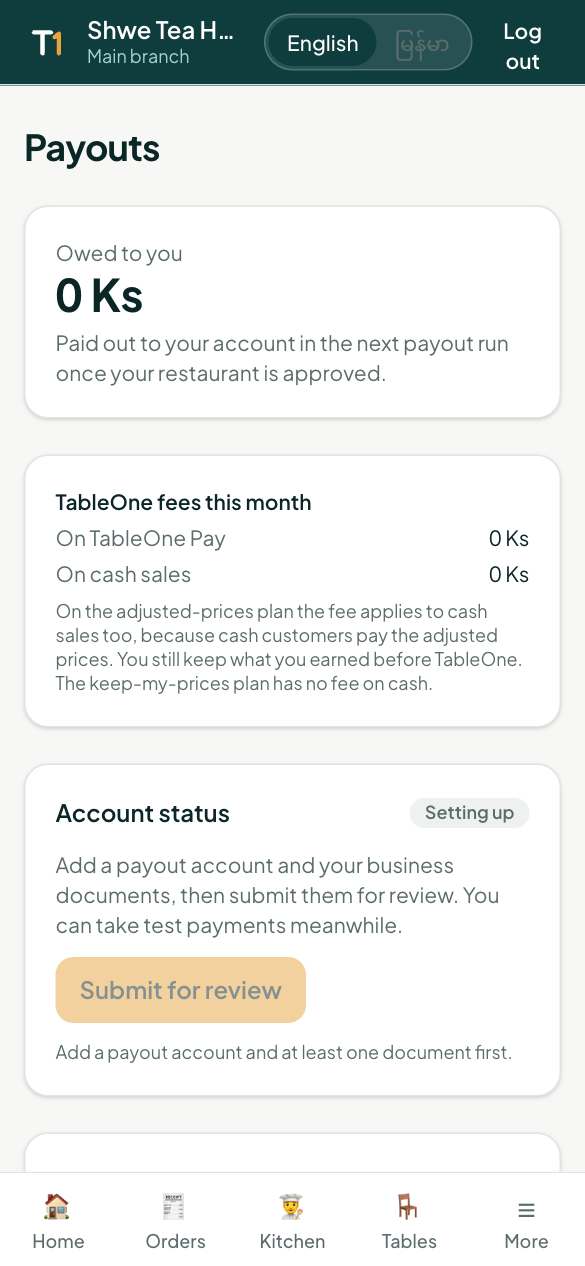 Payouts